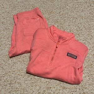Vineyard Vines - Coral Pink Dreamcloth Set